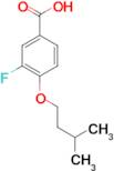 3-Fluoro-4-iso-pentoxybenzoic acid