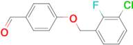 4-(3-Chloro-2-fluorobenzyloxy)benzaldehyde