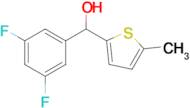 3,5-Difluorophenyl-(5-methyl-2-thienyl)methanol