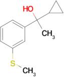 1-[3-(Methylthio)phenyl]-1-cyclopropyl ethanol