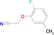 2-(2-Fluoro-5-methyl-phenoxy)acetonitrile