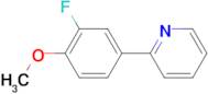 2-(3-Fluoro-4-methoxyphenyl)pyridine