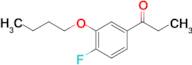 3'-Butoxy-4'-fluoropropiophenone