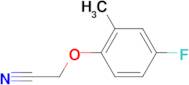 2-(4-Fluoro-2-methyl-phenoxy)acetonitrile