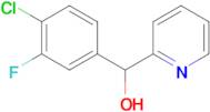 4-Chloro-3-fluorophenyl-(2-pyridyl)methanol