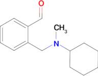 2-[(N-Methylcyclohexylamino)methyl]benzaldehyde