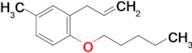 3-(5-Methyl-2-n-pentoxyphenyl)-1-propene