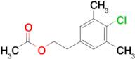 4-Chloro-3,5-dimethylphenethyl acetate