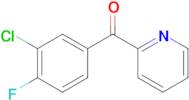 2-(3-Chloro-4-fluorobenzoyl)pyridine