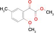 Methyl 2-methoxy-5-methylbenzoylformate