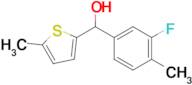 3-Fluoro-4-methylphenyl-(5-methyl-2-thienyl)methanol