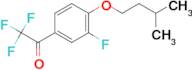 3'-Fluoro-4'-iso-pentoxy-2,2,2-trifluoroacetophenone