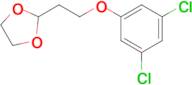 2-[2-(3,5-Dichloro-phenoxy)ethyl]-1,3-dioxolane