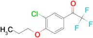 3'-Chloro-4'-n-propoxy-2,2,2-trifluoroacetophenone