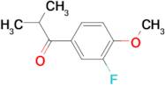 3'-Fluoro-4'-methoxy-2-methylpropiophenone