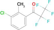 3'-Chloro-2'-methyl-2,2,3,3,3-pentafluoropropiophenone