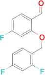 4-Fluoro-2-(2',4'-difluorobenzyloxy)benzaldehyde