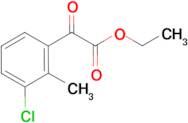 Ethyl 3-chloro-2-methylbenzoylformate