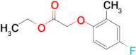 Ethyl 2-(4-fluoro-2-methyl-phenoxy)acetate