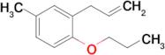 3-(5-Methyl-2-n-propoxyphenyl)-1-propene