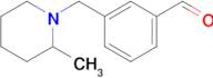 3-[(2-Methyl-1-piperidino)methyl]benzaldehyde