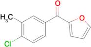 2-(4-Chloro-3-methylbenzoyl)furan