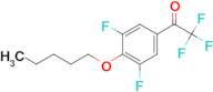 4'-n-Pentoxy-2,2,2,3',5'-pentafluoroacetophenone