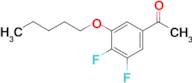 4',5'-Difluoro-3'-n-pentoxyacetophenone