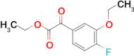 Ethyl 3-ethoxy-4-fluorobenzoylformate