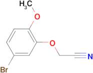 2-(3-Bromo-6-methoxy-phenoxy)acetonitrile