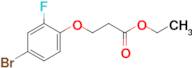 Ethyl 3-(4-bromo-2-fluoro-phenoxy)propanoate