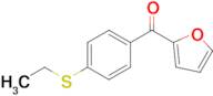 2-(4-Ethylthiobenzoyl)furan