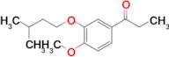 4'-Methoxy-3'-iso-pentoxypropiophenone