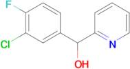 3-Chloro-4-fluorophenyl-(2-pyridyl)methanol
