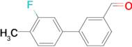 3-(3-Fluoro-4-methylphenyl)benzaldehyde