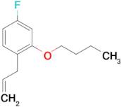 3-(2-n-Butoxy-4-fluorophenyl)-1-propene