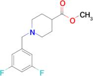 Methyl 1-[(3,5-difluorophenyl)methyl]piperidine-4-carboxylate