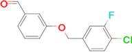 3-(4-Chloro-3-fluorobenzyloxy)benzaldehyde