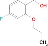 4-Fluoro-2-n-propoxybenzyl alcohol