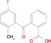 2-(3-Fluoro-6-methylbenzoyl)benzoic acid