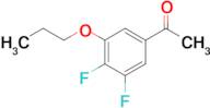 4',5'-Difluoro-3'-n-propoxyacetophenone