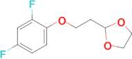 2-[2-(2,4-Difluoro-phenoxy)ethyl]-1,3-dioxolane