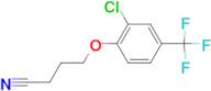 4-[2-Chloro-4-(trifluoromethyl)-phenoxy]butanenitrile