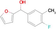 4-Fluoro-3-methylphenyl-(2-furyl)methanol