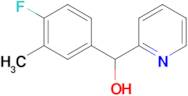 4-Fluoro-3-methylphenyl-(2-pyridyl)methanol