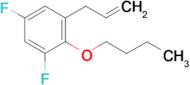 3-(2-n-Butoxy-3,5-difluorophenyl)-1-propene