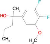 2-(3,4-Difluoro-5-methoxyphenyl)-2-pentanol