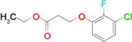 Ethyl 3-(3-chloro-2-fluoro-phenoxy)propanoate