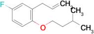 3-(5-Fluoro-2-iso-pentoxyphenyl)-1-propene