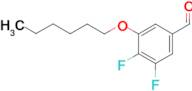 4,5-Difluoro-3-n-hexyloxybenzaldehyde